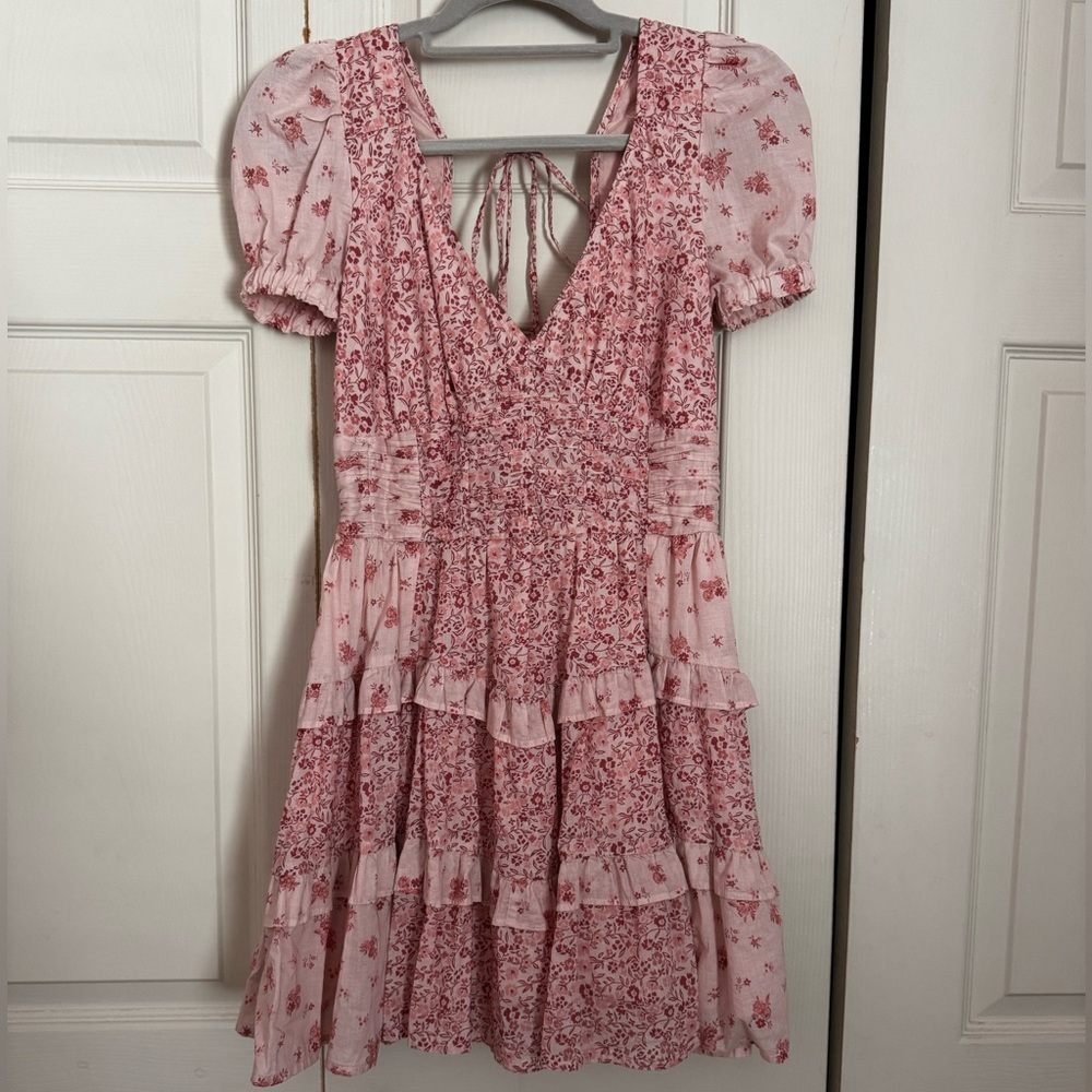 Floral Pink Dress